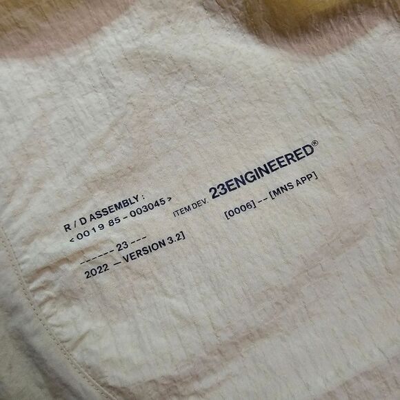 Nike Air Jordan 23 Engineered Repel Woven Jogger Pants DQ8066-252 Sesame Size XL - Picture 8 of 14